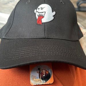 Cap with silly ghost ..new
